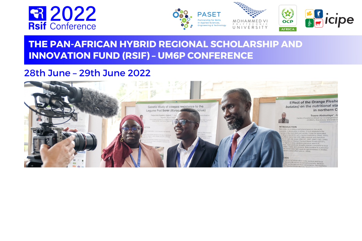 Draft Communique: Pan-African hybrid RSIF- UM6P Conference June 29 2022