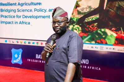 The Director Center of Excellence for Dryland Agriculture (CDA), Bayero University, Kano, Prof Jibrin Mohammed Jibrin