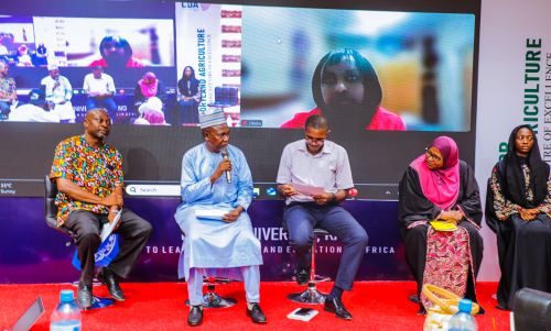 A panel discussion during the workshop.