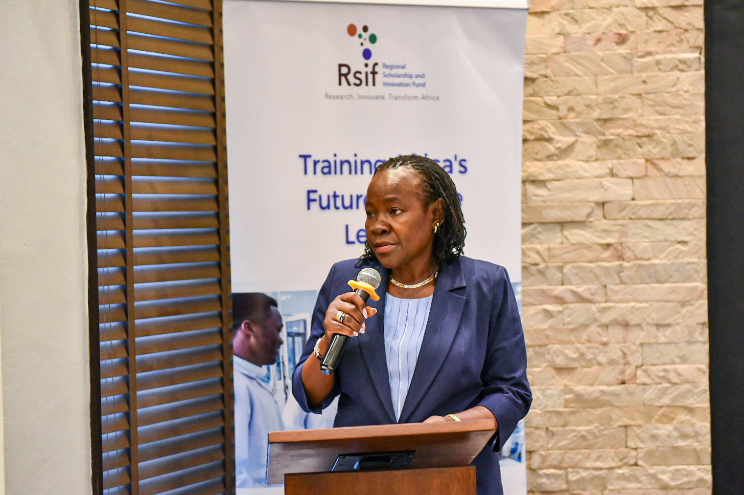 Kenya’s Principal Secretary, the State Department for Technical, Vocational Education and Training (TVET),Dr Esther Thaara Muoria